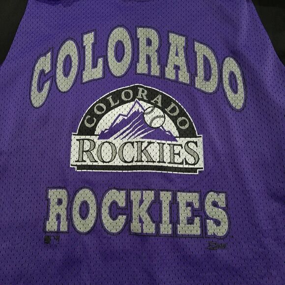 Vintage Colorado Rockies 90s Jersey T-shirt(N018)-Size XL for Men - Picture 3 of 6